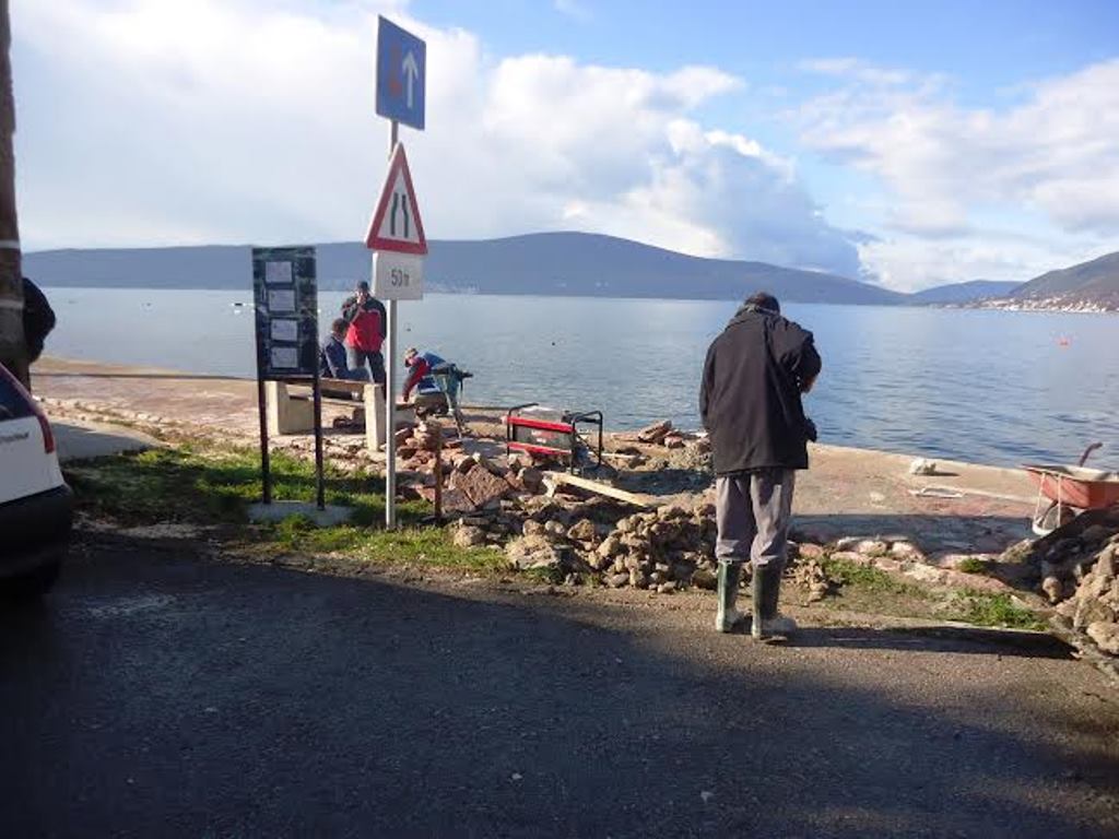 sanacija oštećenja na obali